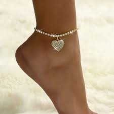 Gelang kaki berlian